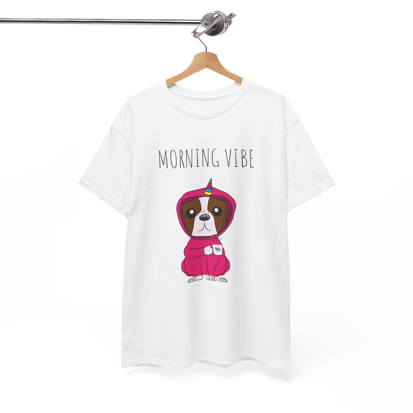 Morning Vibe (Cav) Unisex Heavy Cotton Tee