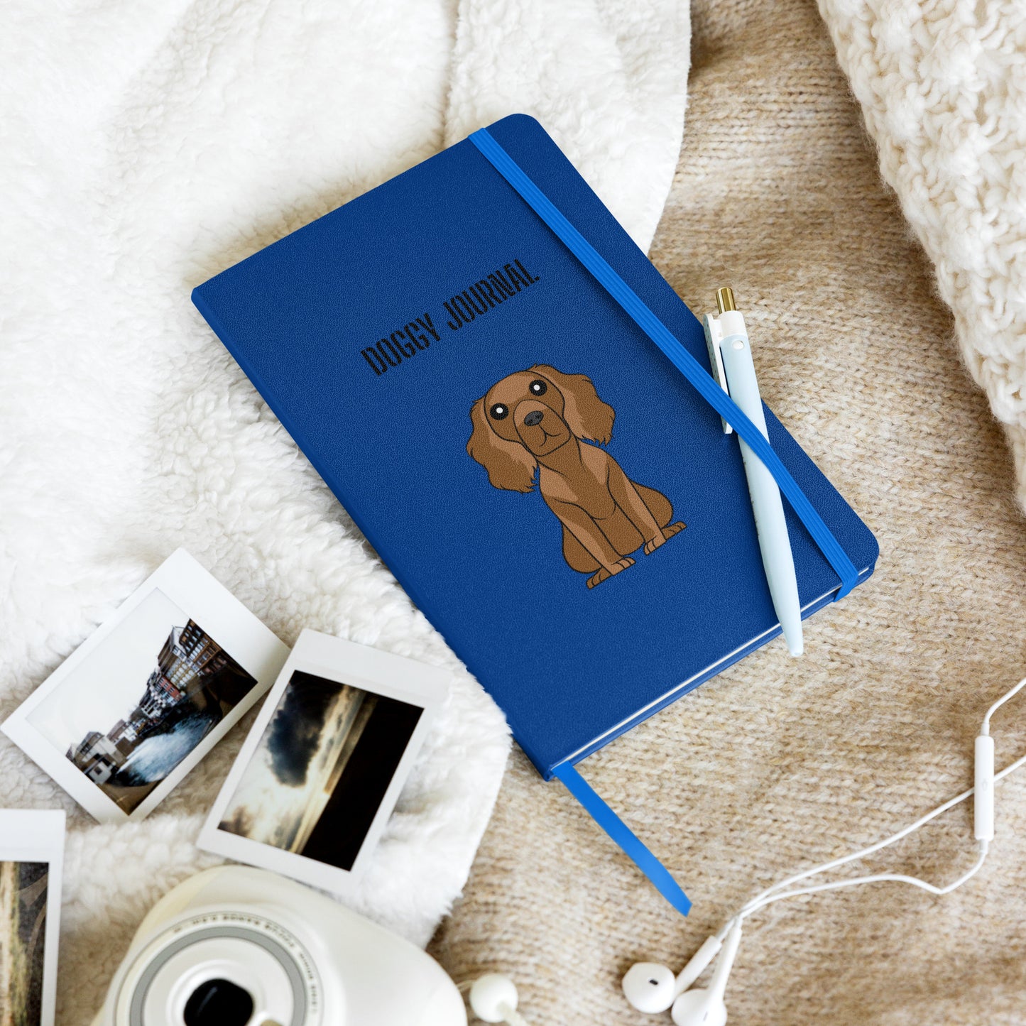 Cocker Spaniel - Hardcover bound notebook