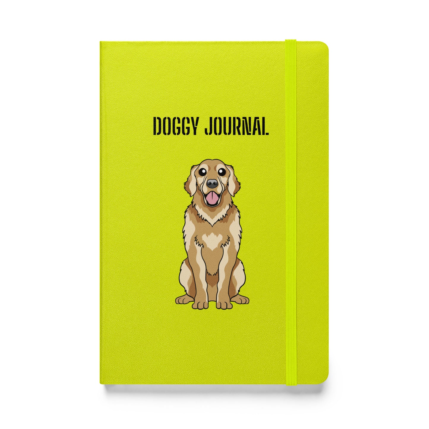 Golden Retriever - Hardcover bound notebook