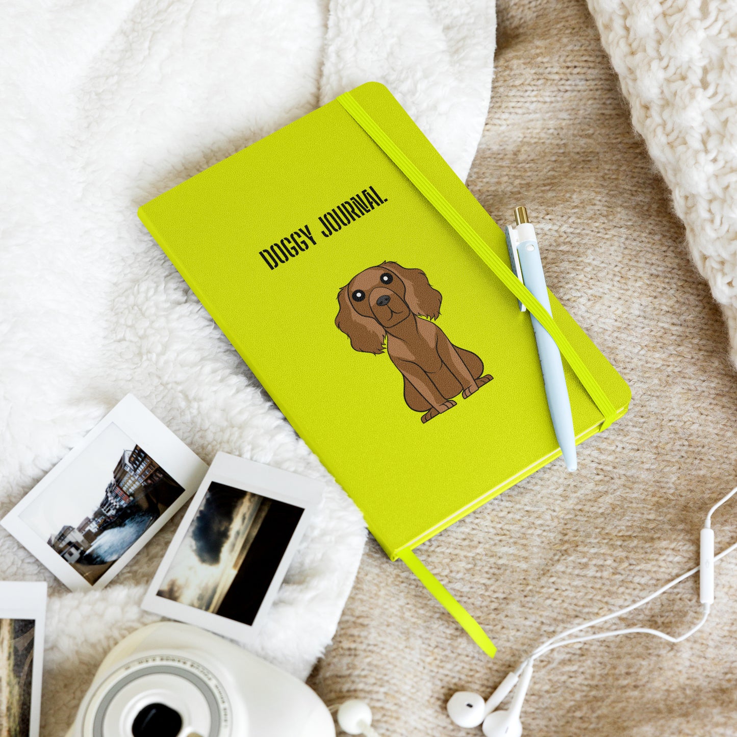 Cocker Spaniel - Hardcover bound notebook