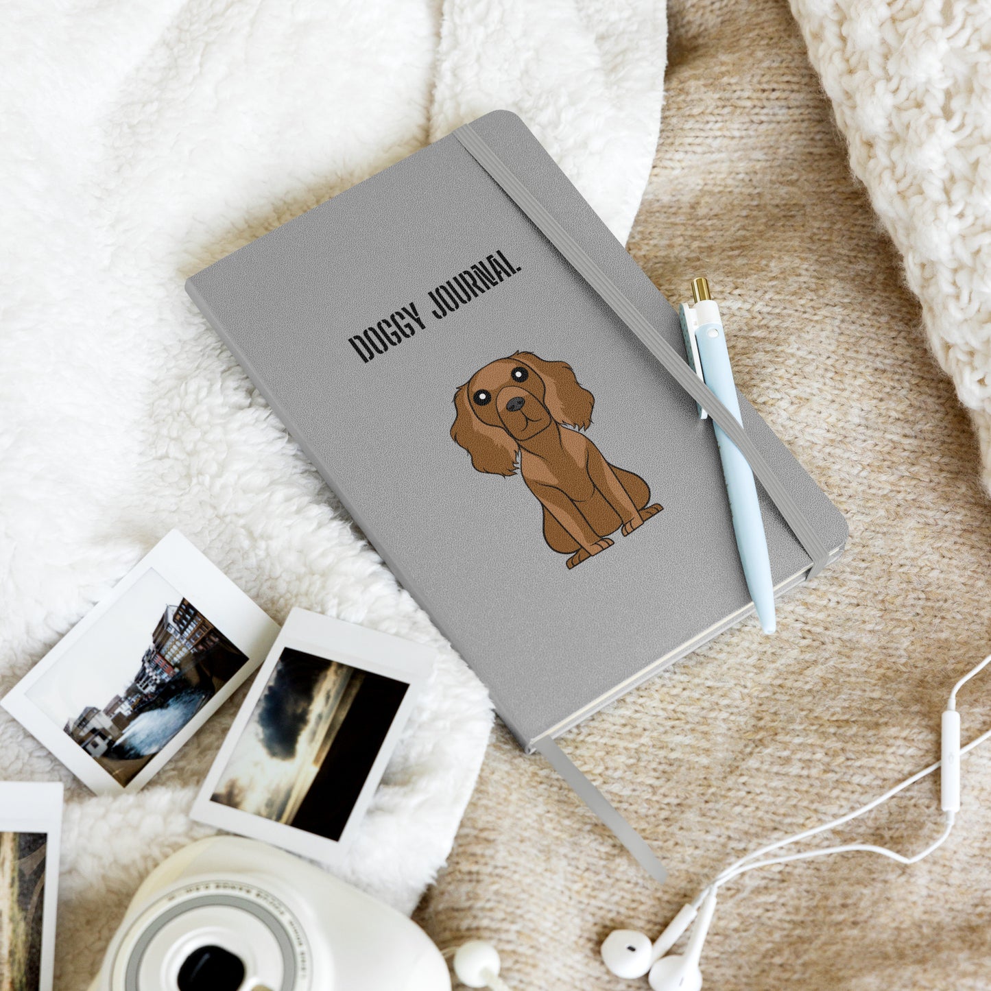 Cocker Spaniel - Hardcover bound notebook