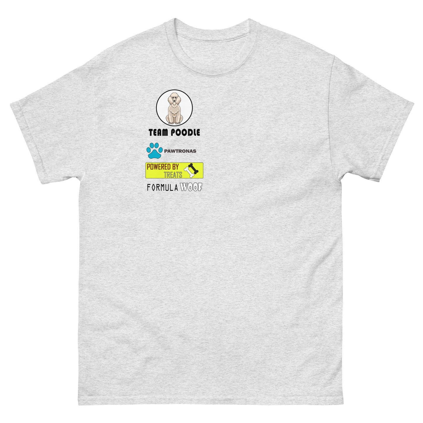 Poodle 'Formula Woof' Men's classic tee