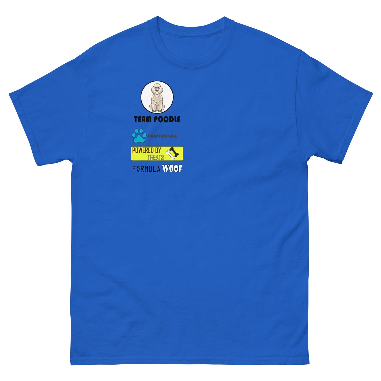 Poodle 'Formula Woof' Men's classic tee