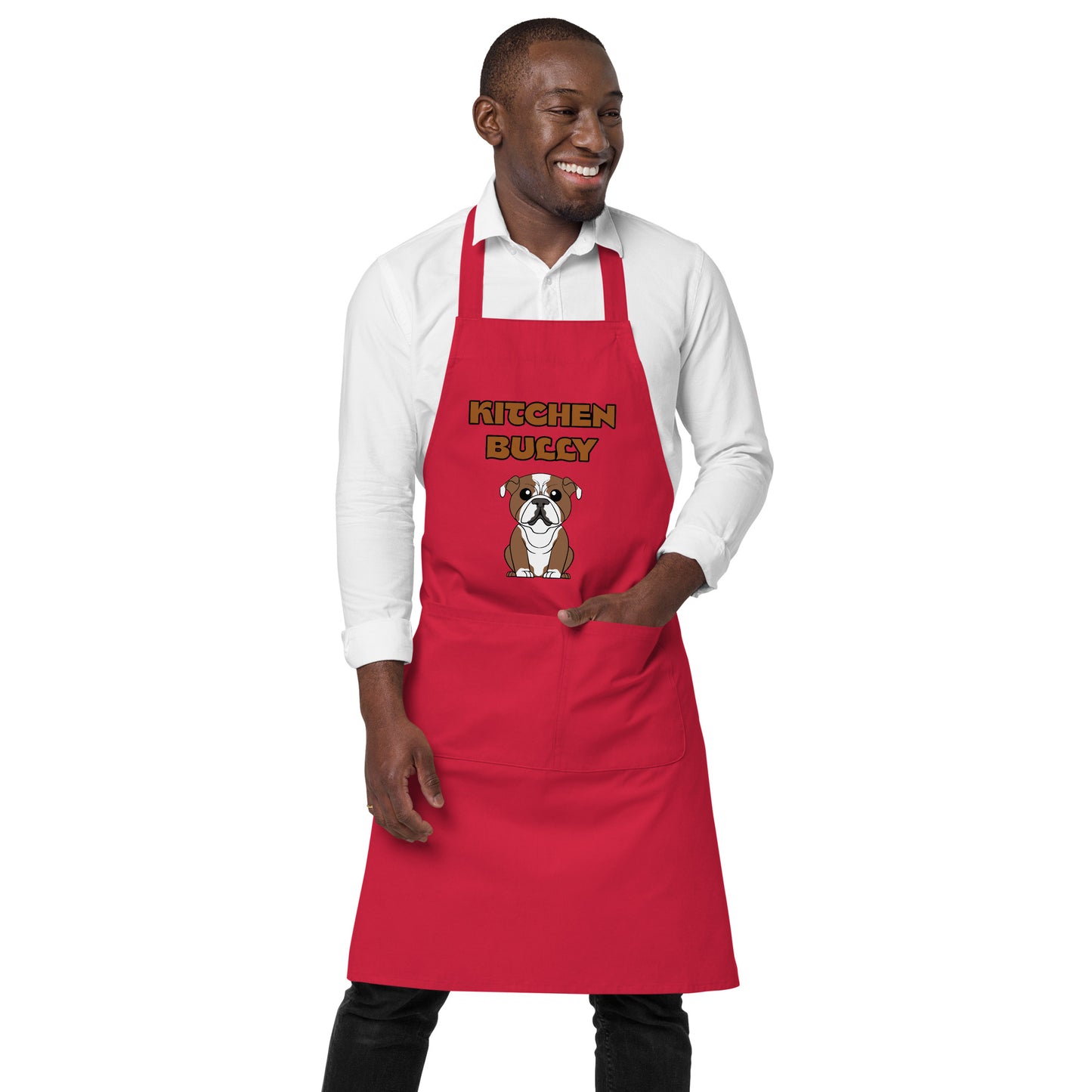 Bulldog - Organic cotton apron