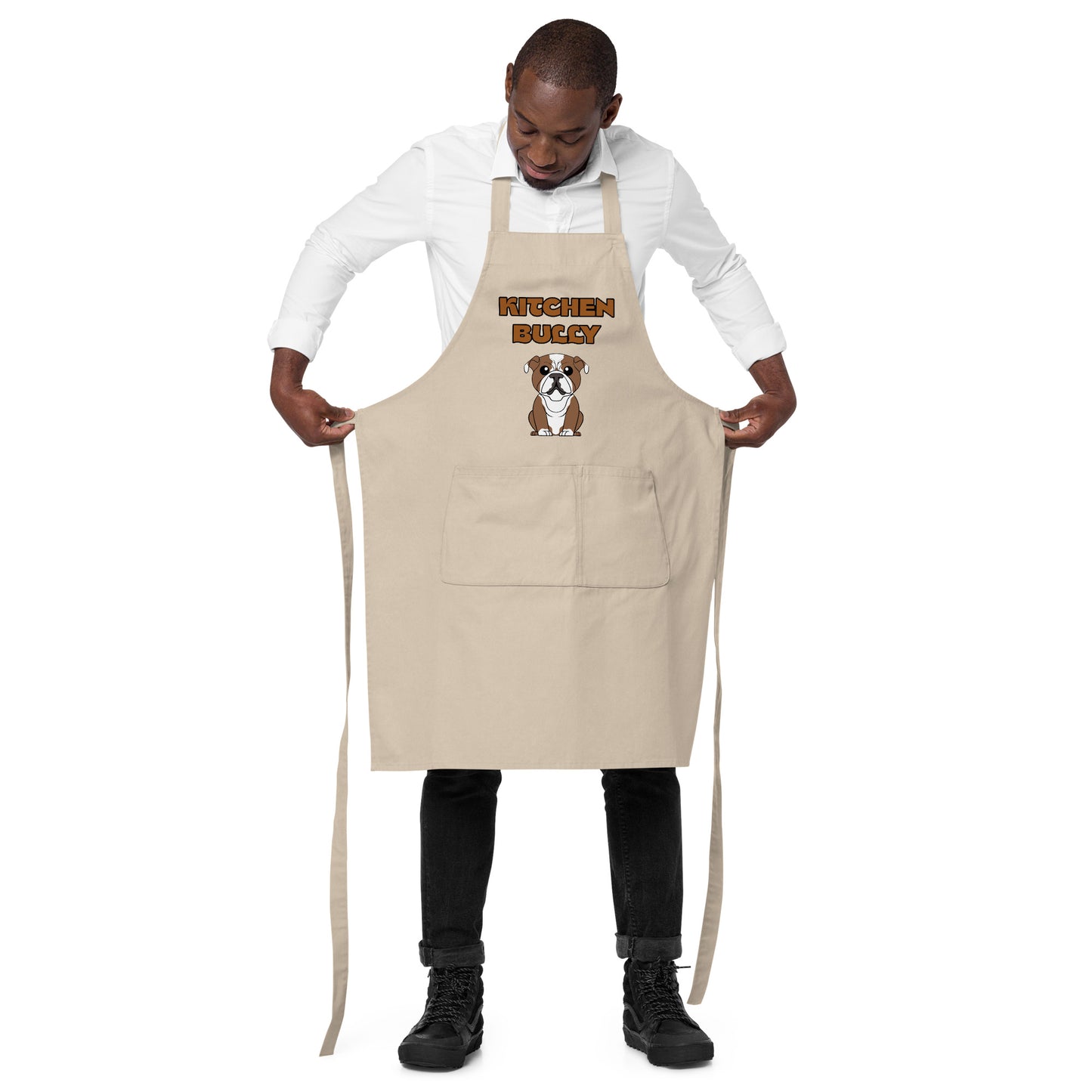 Bulldog - Organic cotton apron