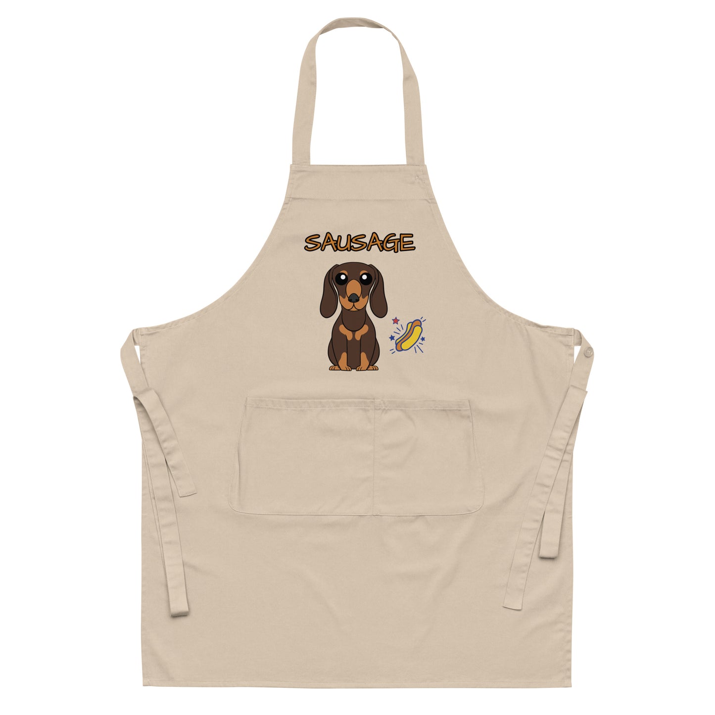Dachshund - Organic cotton apron