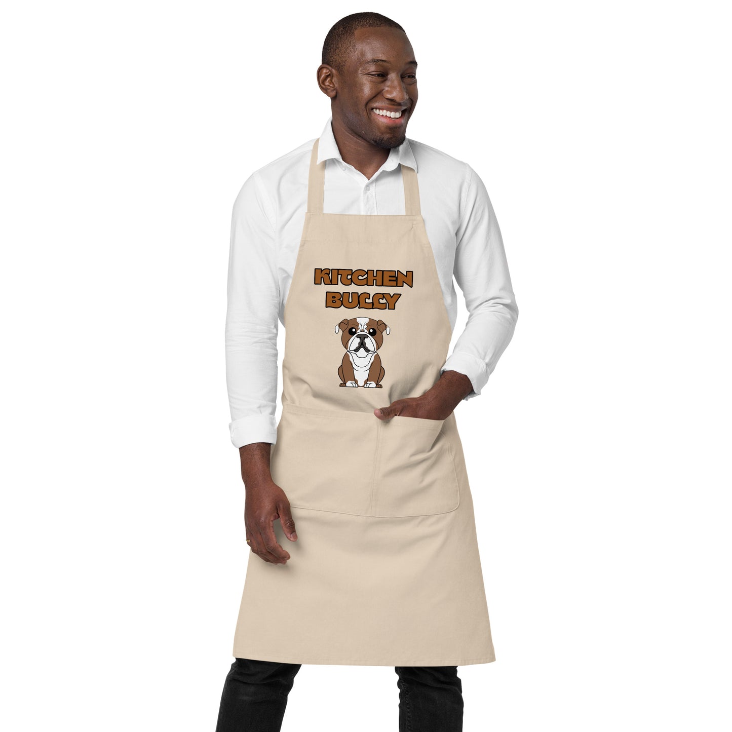 Bulldog - Organic cotton apron