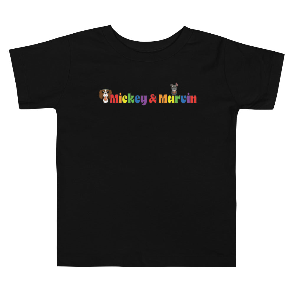 Mickey & Marvin Toddler Short Sleeve Tee
