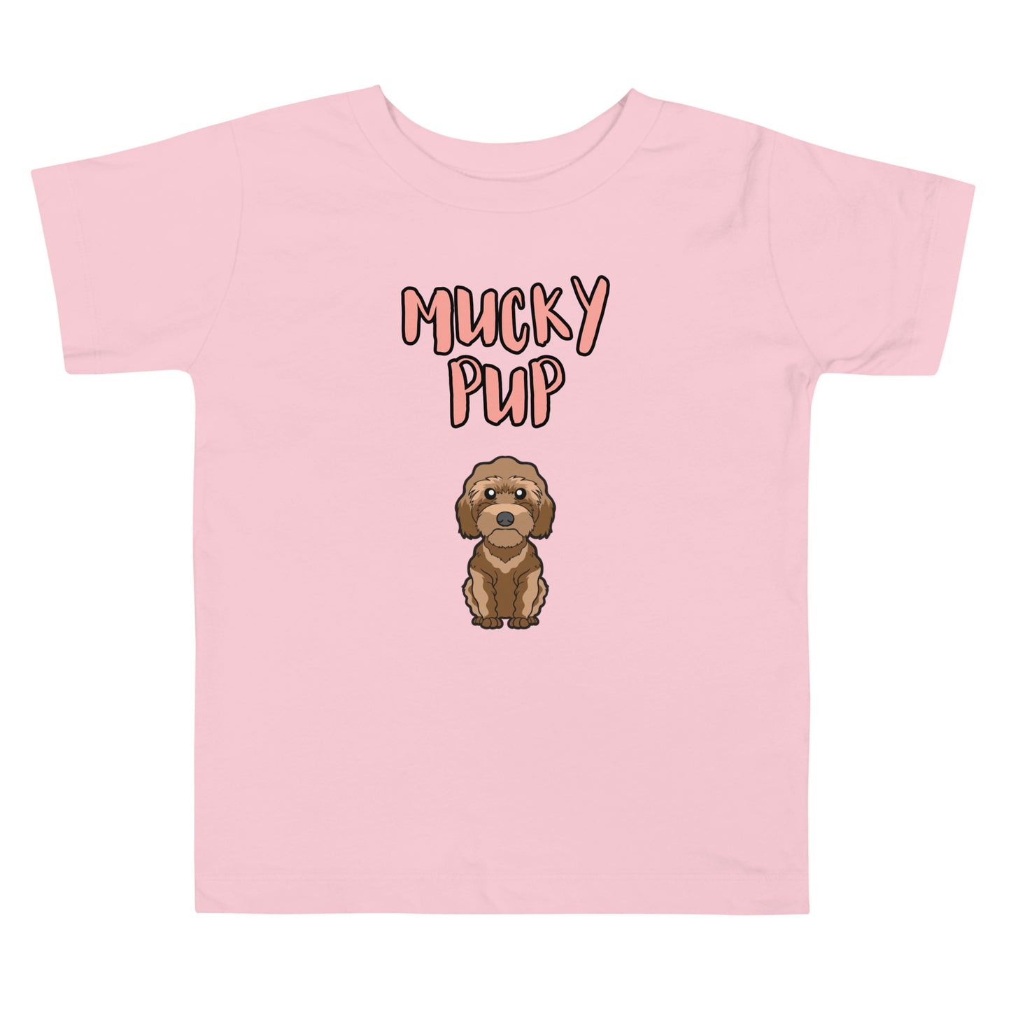 Cockerpoo-Mucky Pup-Toddler Short Sleeve Tee
