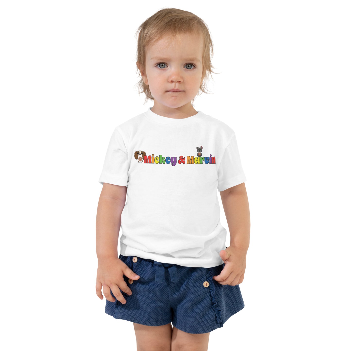 Mickey & Marvin Toddler Short Sleeve Tee