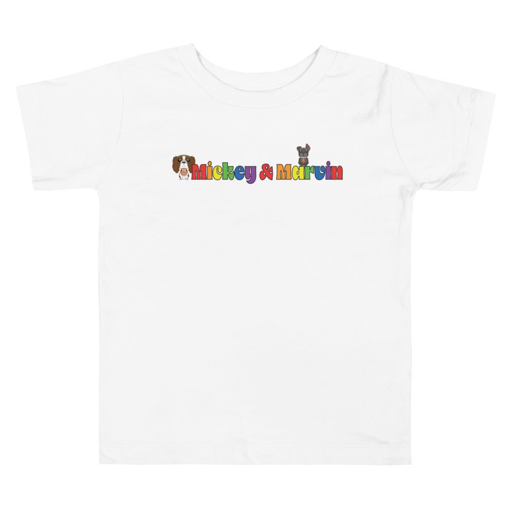 Mickey & Marvin Toddler Short Sleeve Tee