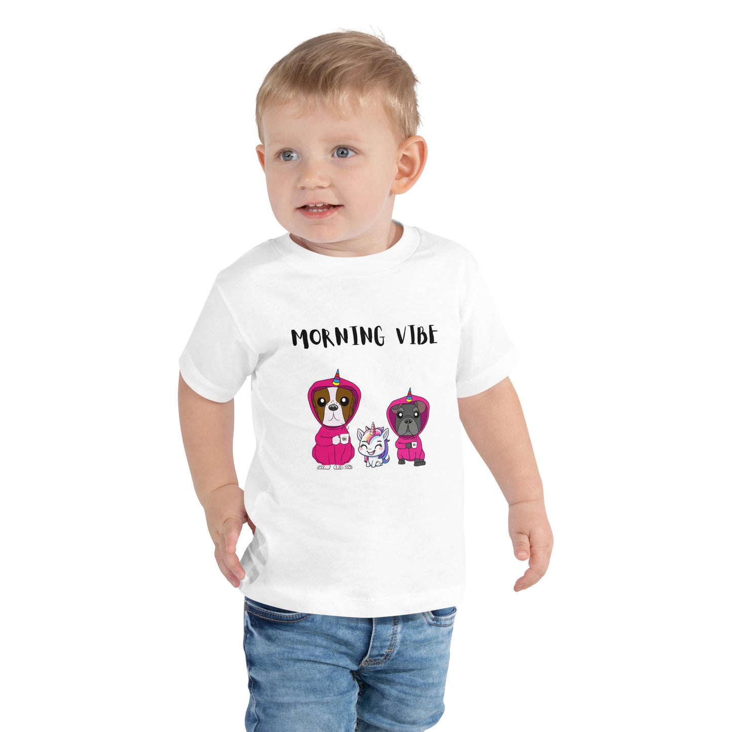 Mickey & Marvin Morning Vibe Toddler Short Sleeve Tee