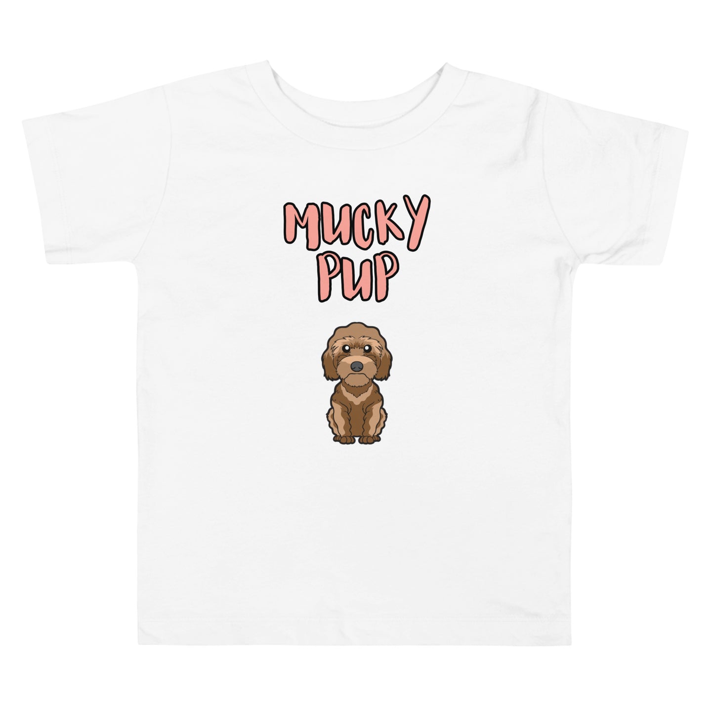 Cockerpoo-Mucky Pup-Toddler Short Sleeve Tee