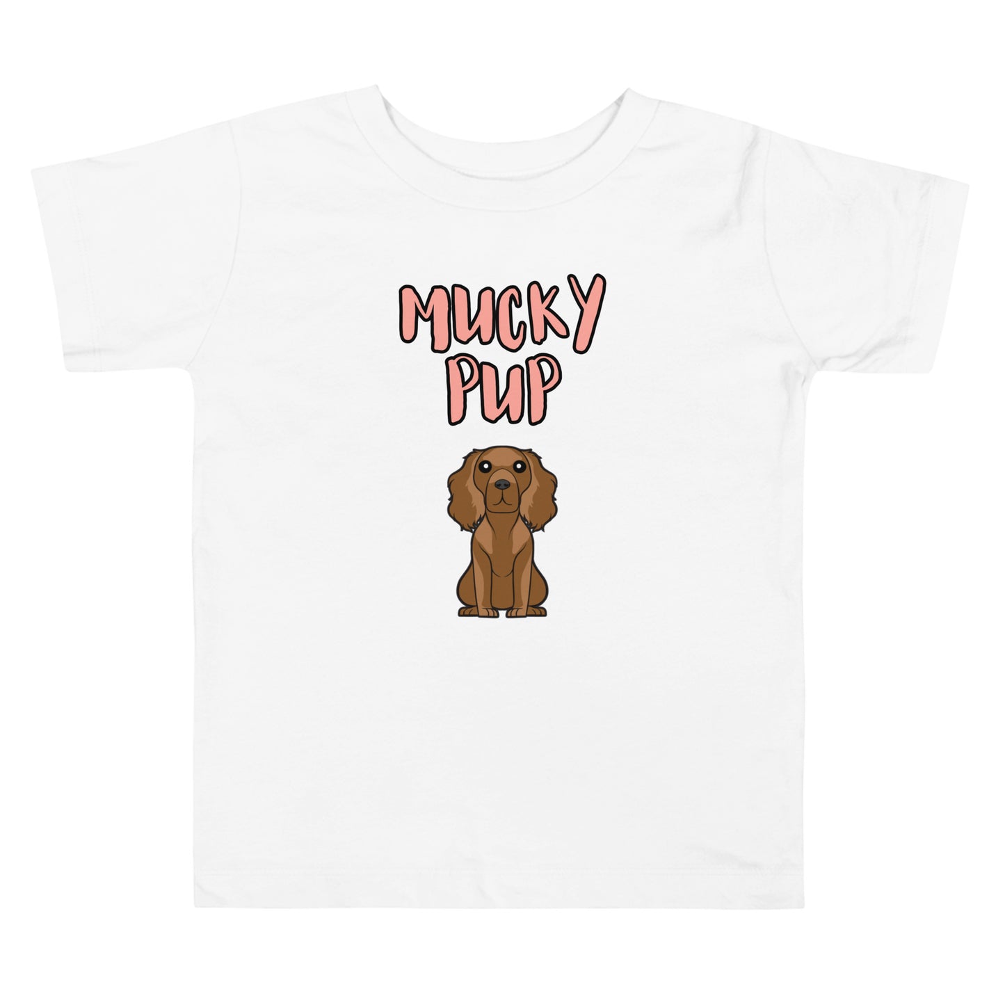 CockerSpaniel-MuckyPup-Toddler Short Sleeve Tee