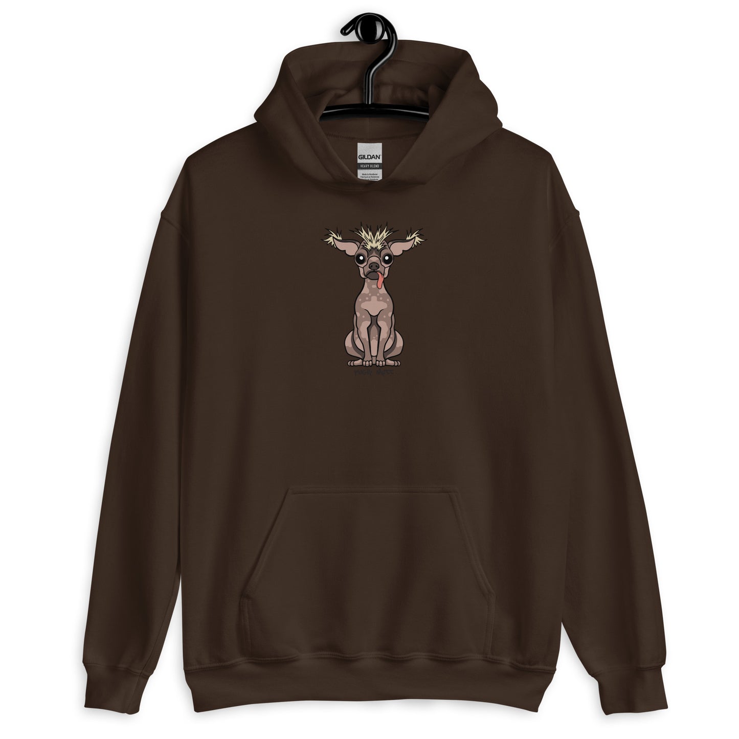 Fugly Mutt (Large Print) Unisex Hoodie