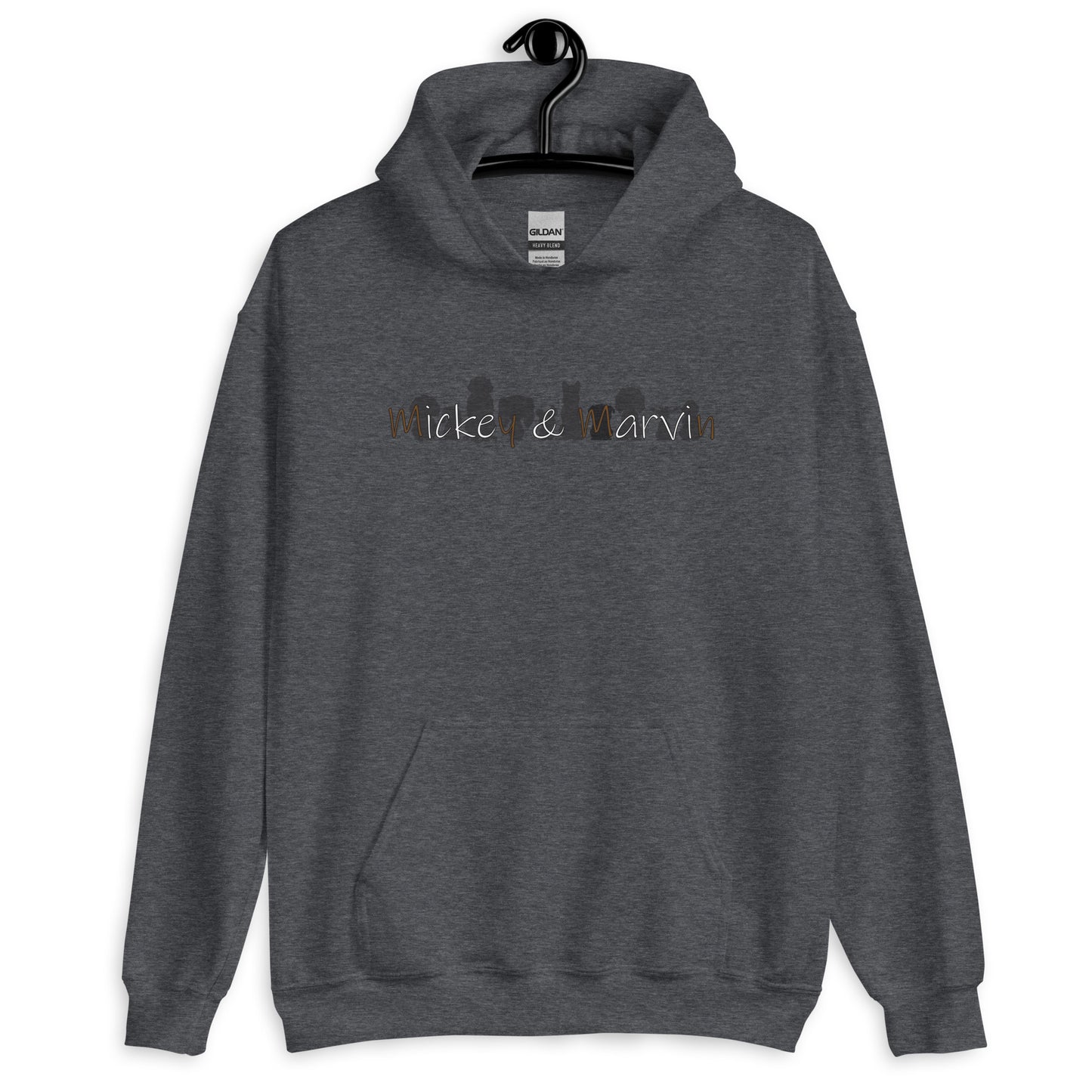 Mickey & Marvin (Large Print) Unisex Hoodie