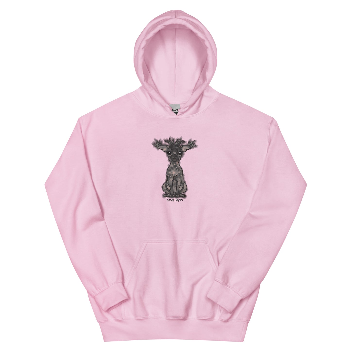 Fugly Mutt (Charcoal) - Unisex Hoodie