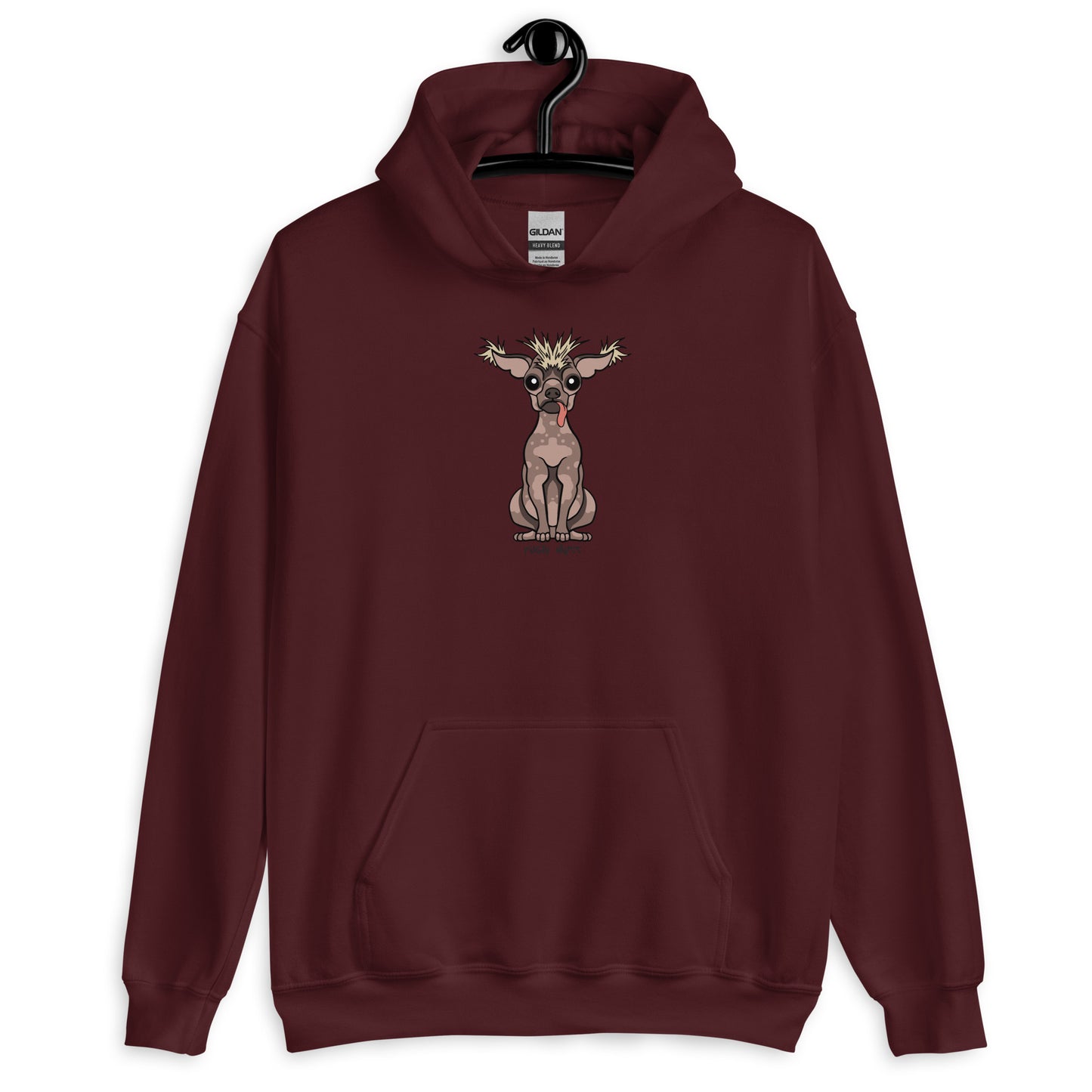 Fugly Mutt (Large Print) Unisex Hoodie