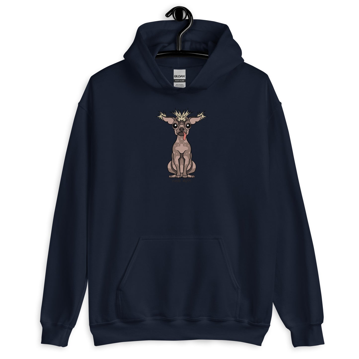 Fugly Mutt (Large Print) Unisex Hoodie