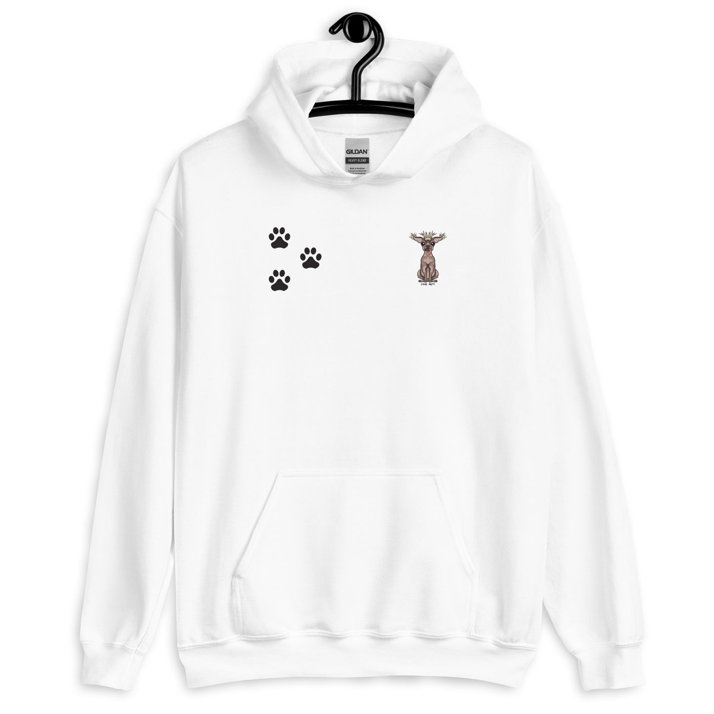 Fugly Mutt (Small Print) Unisex Hoodie