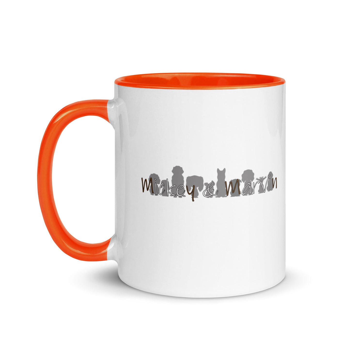I Love My Dacher Mug with Color Inside