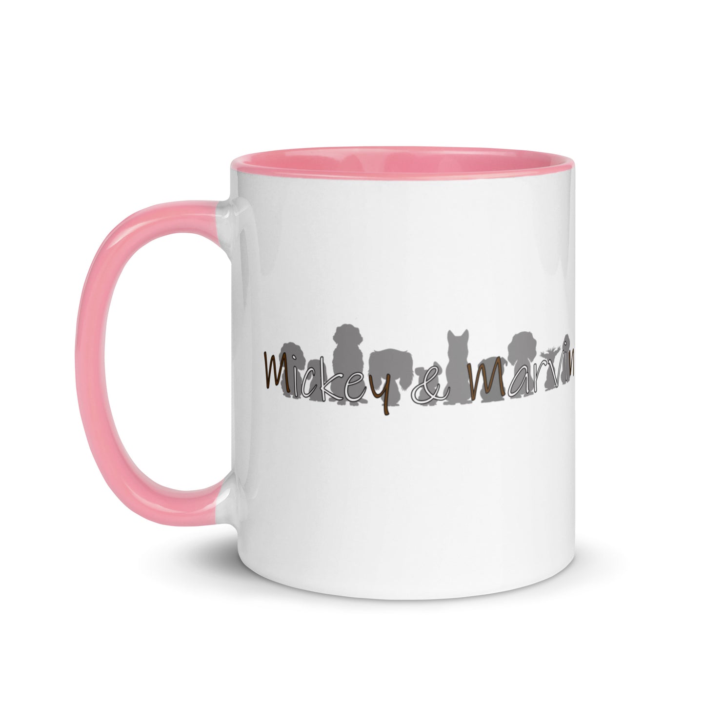 Bulldog Love Mug with Color Inside