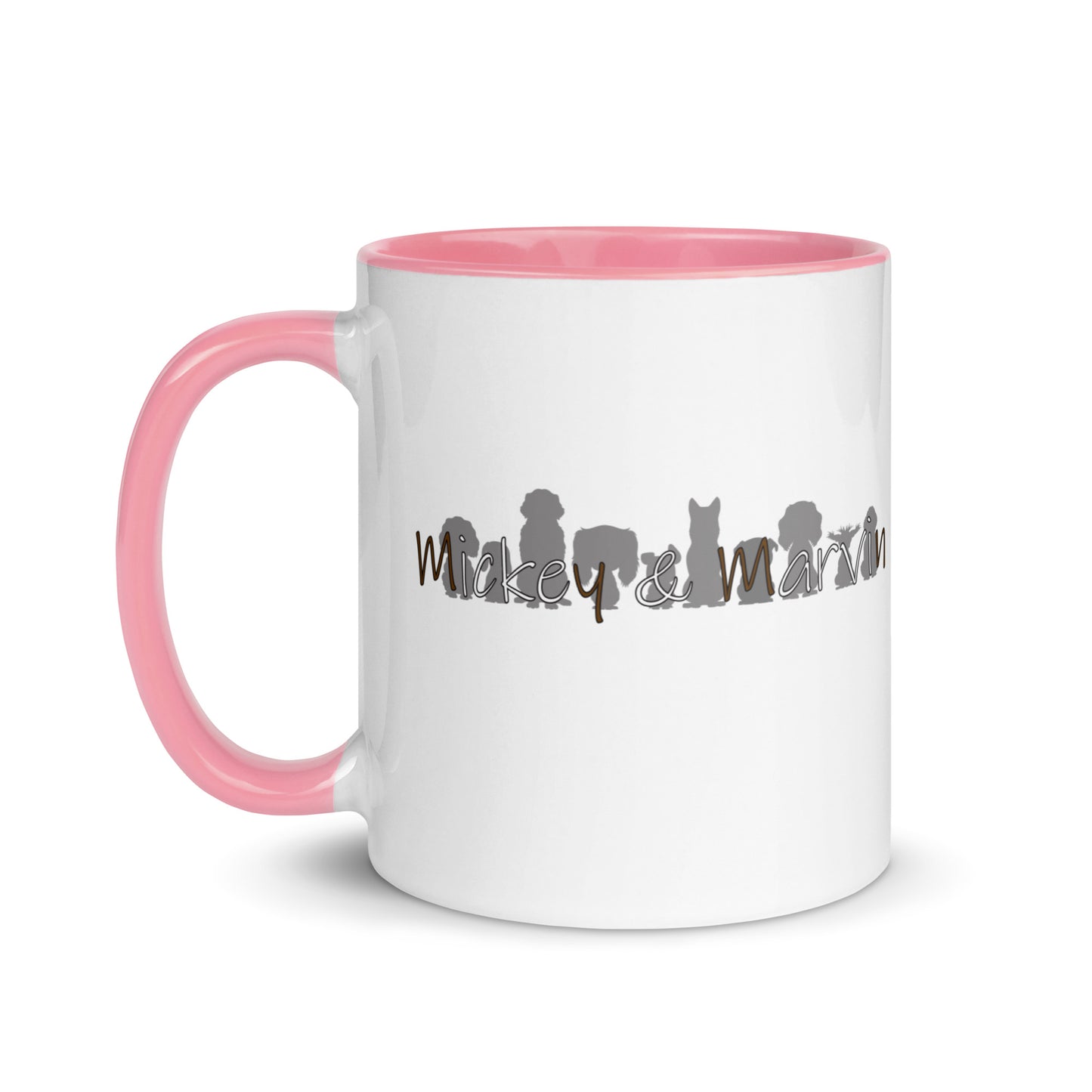 Dachshund Love Mug with Color Inside