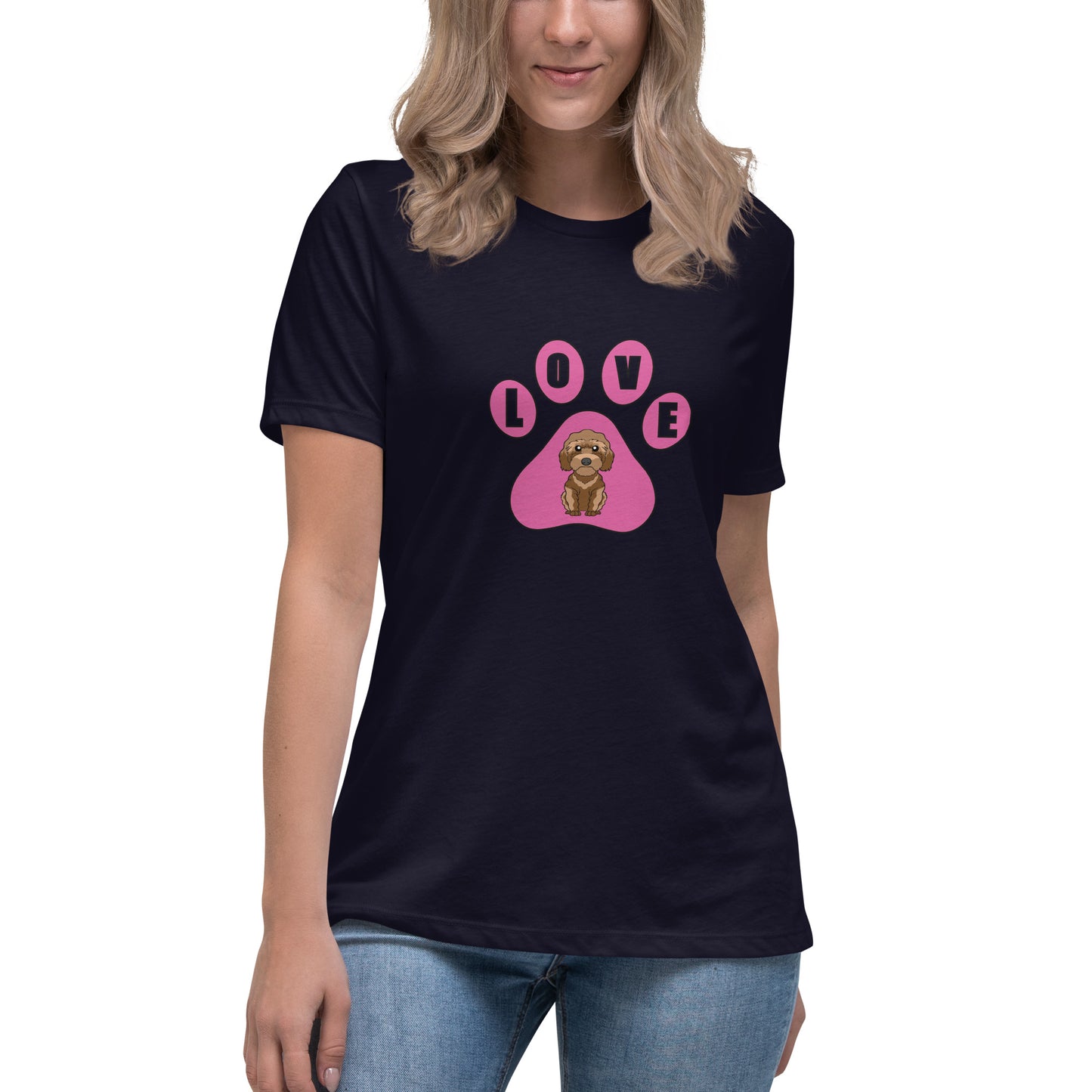 Cockerpoo Love Women's Relaxed T-Shirt