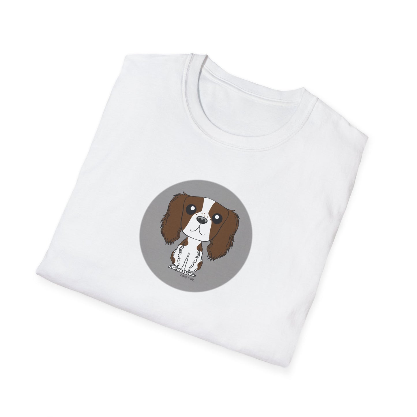 King Cav (Grey) - Unisex Softstyle T-Shirt