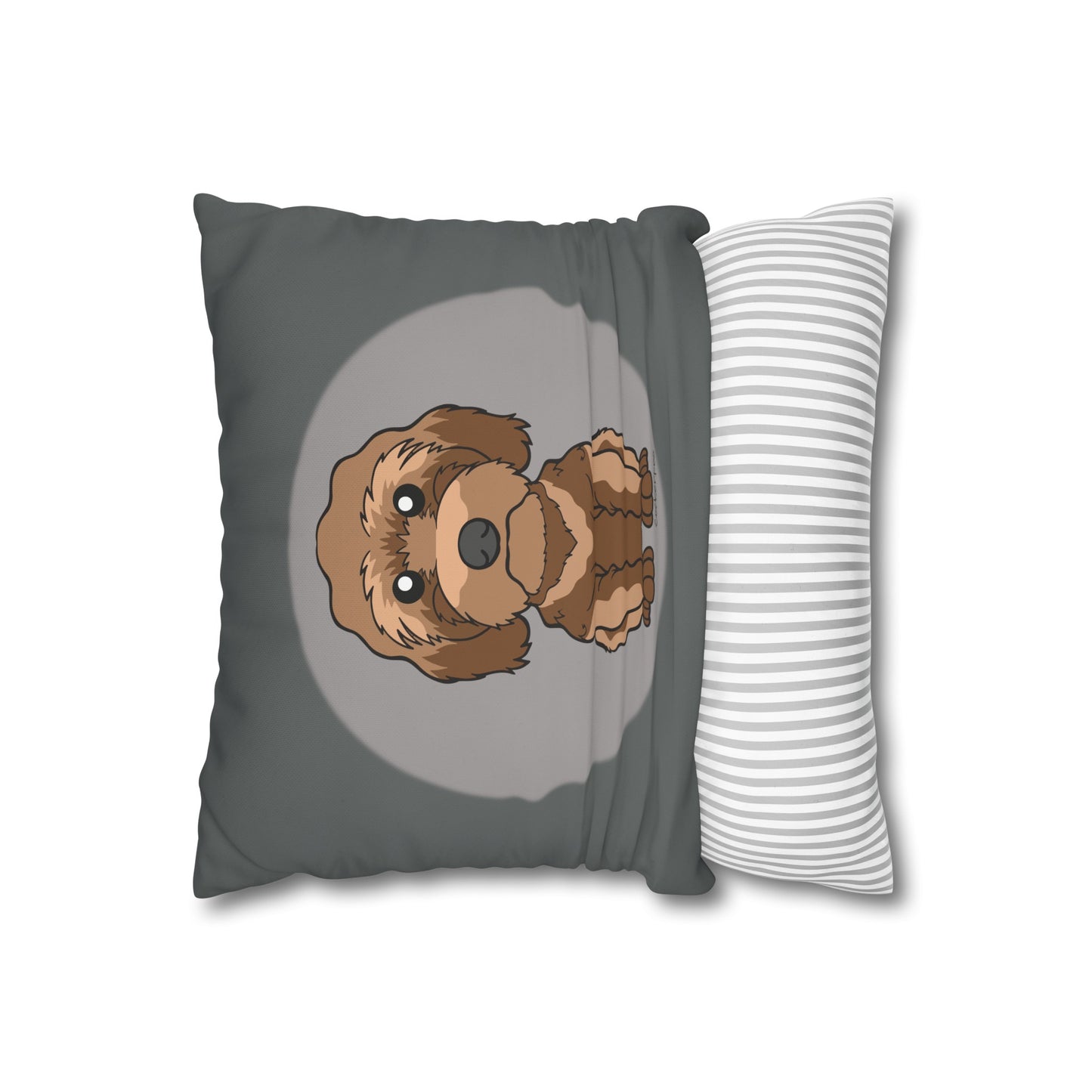 Cockerpoo - Square Poly Canvas Pillowcase