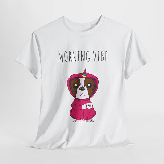 Morning Vibe (Cav) Unisex Heavy Cotton Tee