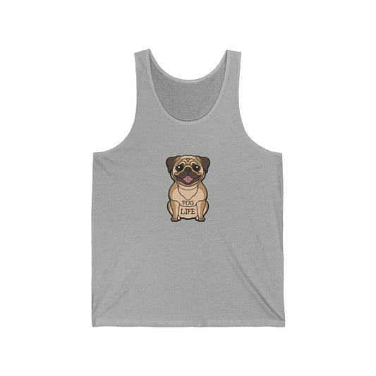 Pug Life - Womens Jersey Tank