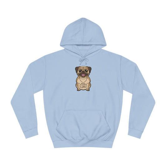 Pug Life - Unisex College Hoodie