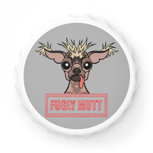 Fugly Mutt - Fridge Magnet & Bottle Opener