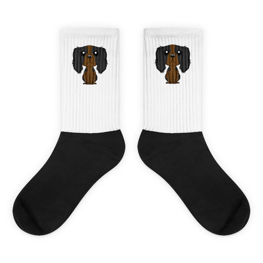 King Cav (Black & Tan) Socks