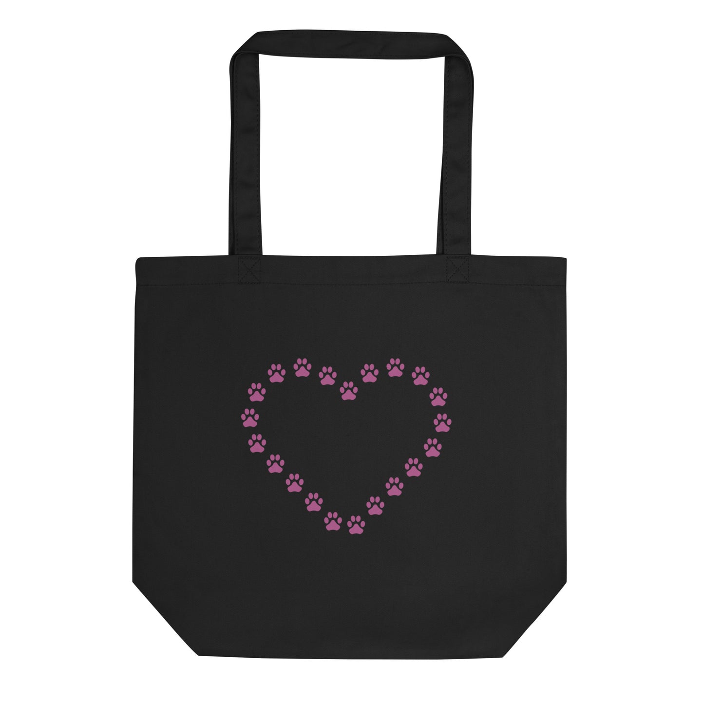 Dog Mom Paw - Pink - Eco Tote Bag