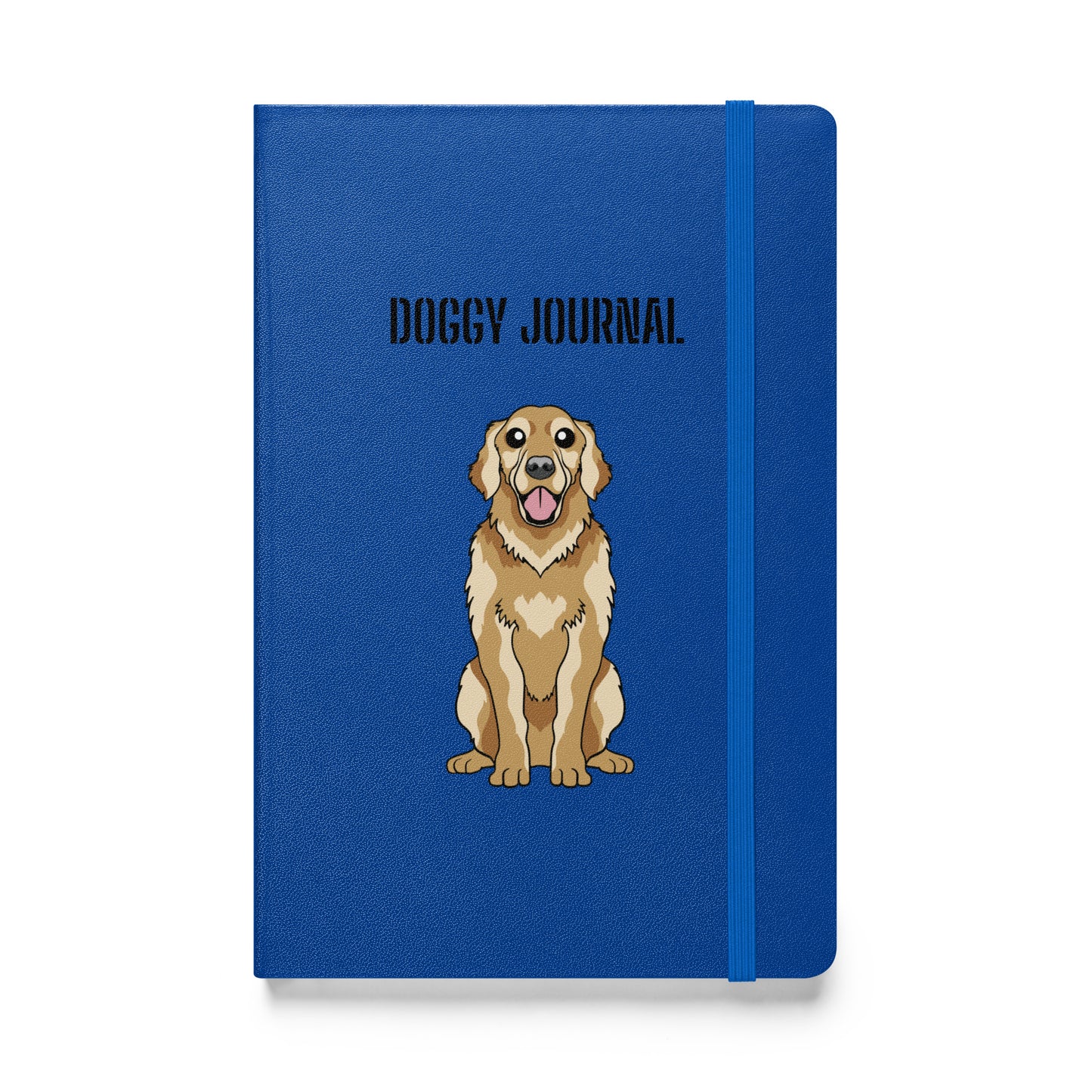 Golden Retriever - Hardcover bound notebook