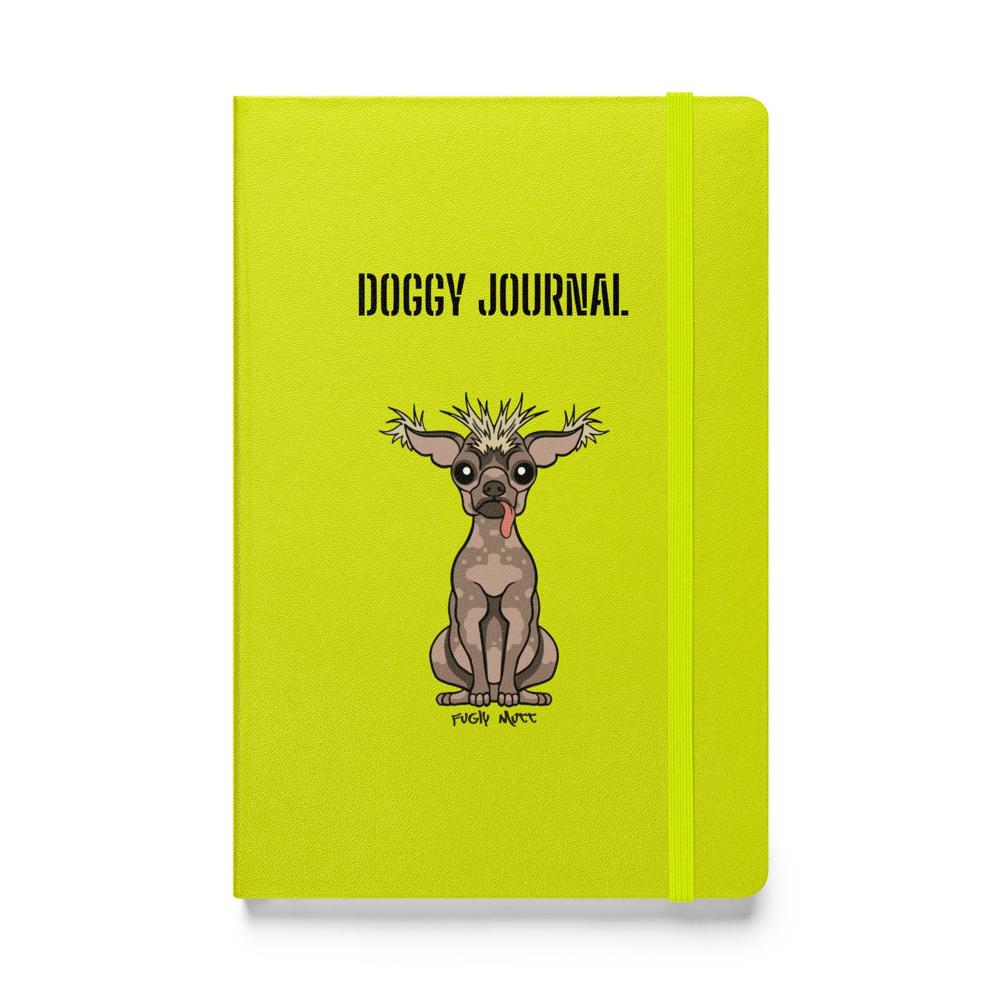 Fugly Mutt - Hardcover bound notebook