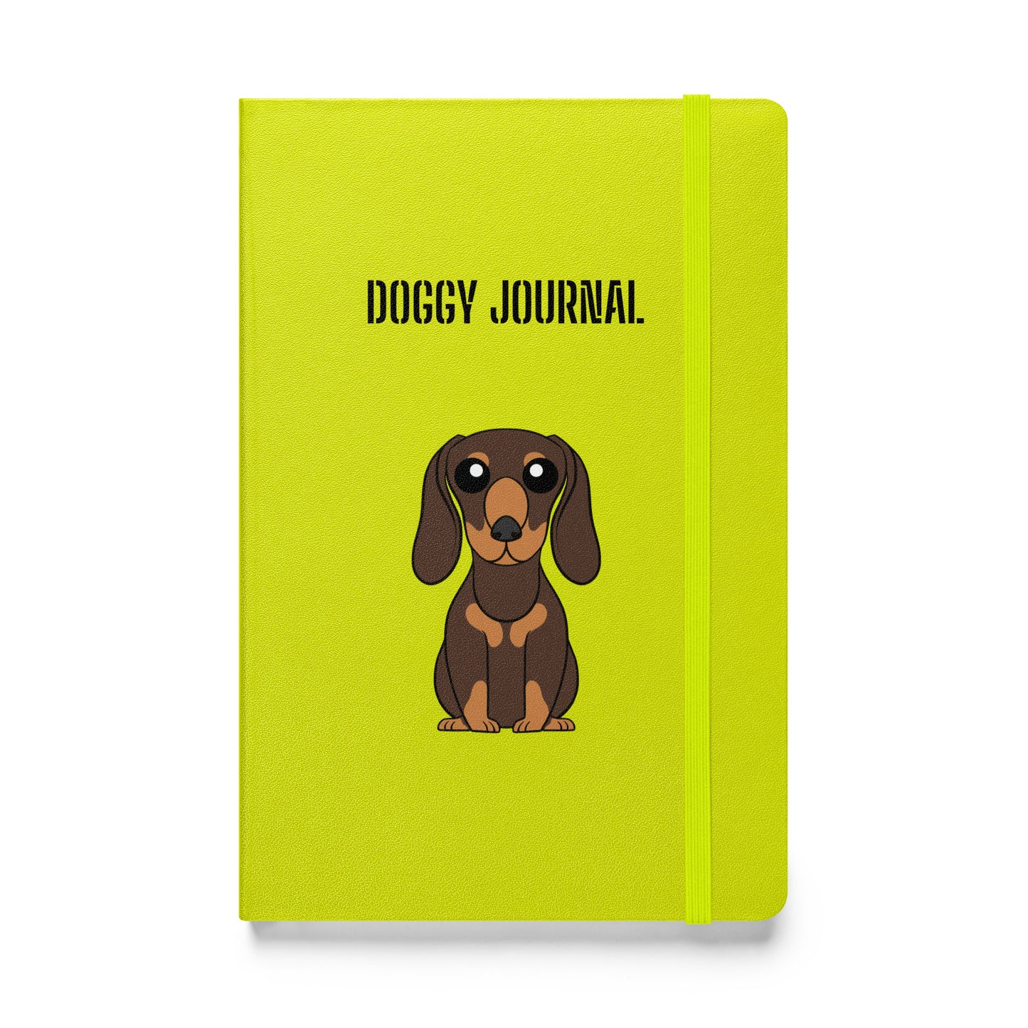 Dachshund - Hardcover bound notebook