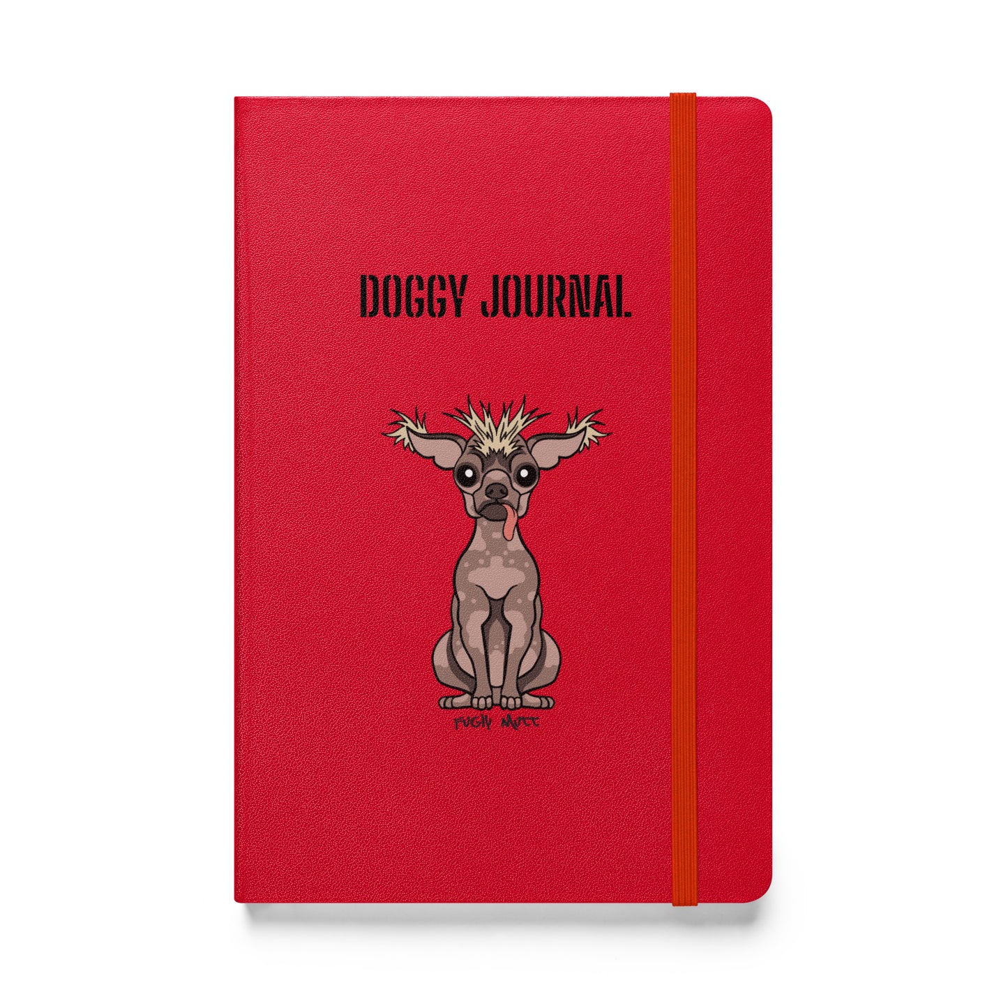 Fugly Mutt - Hardcover bound notebook