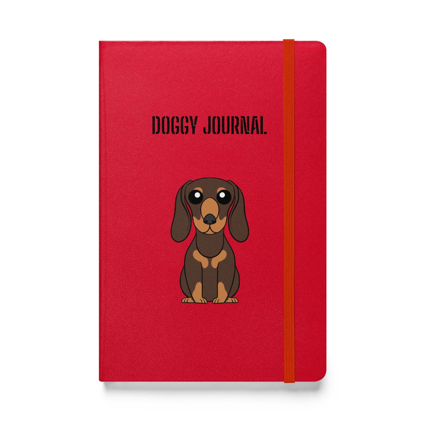 Dachshund - Hardcover bound notebook
