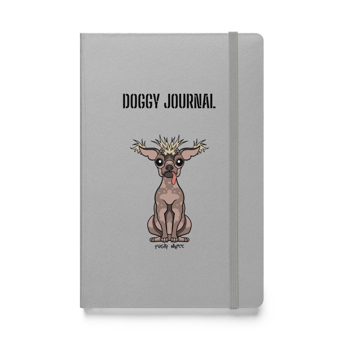 Fugly Mutt - Hardcover bound notebook