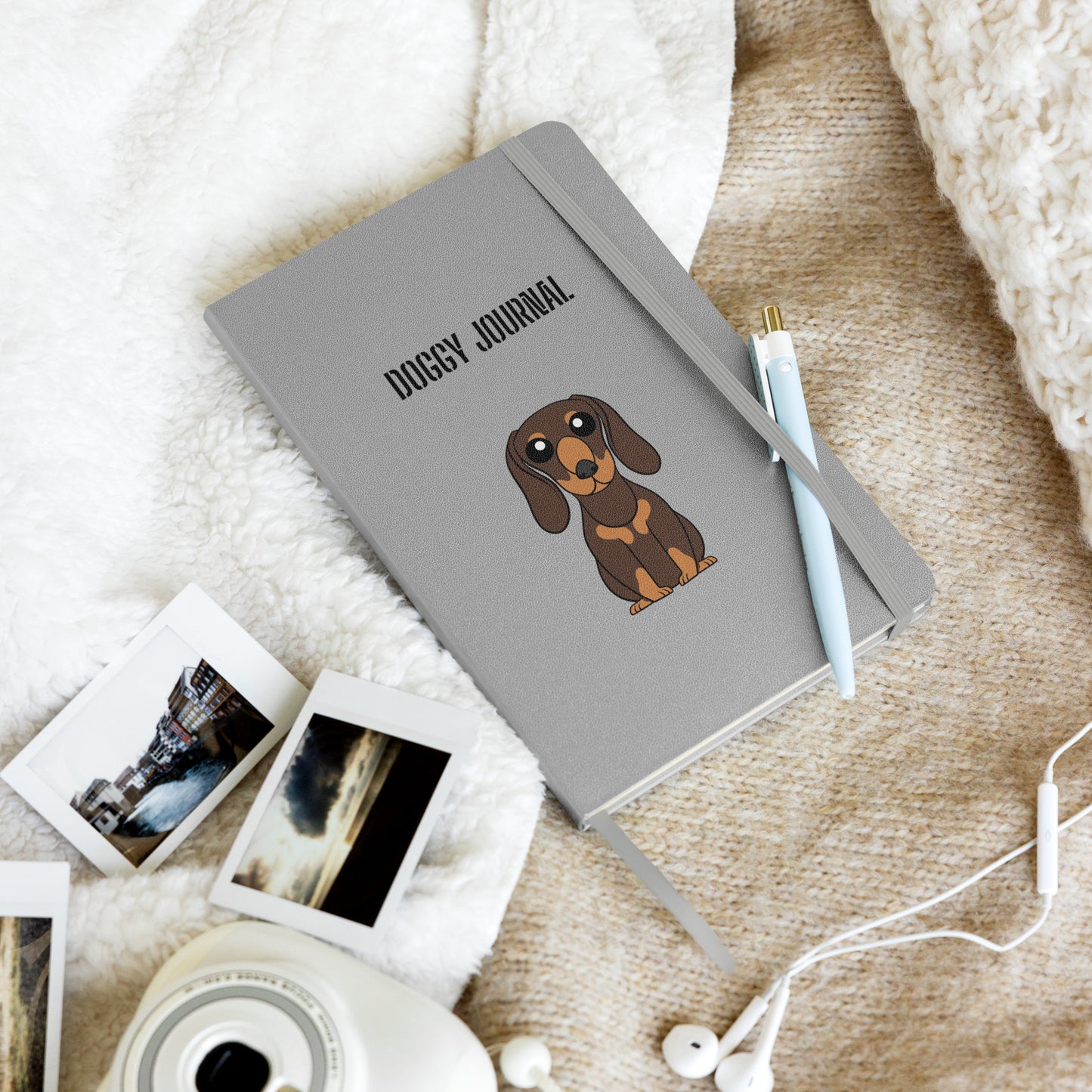 Dachshund - Hardcover bound notebook