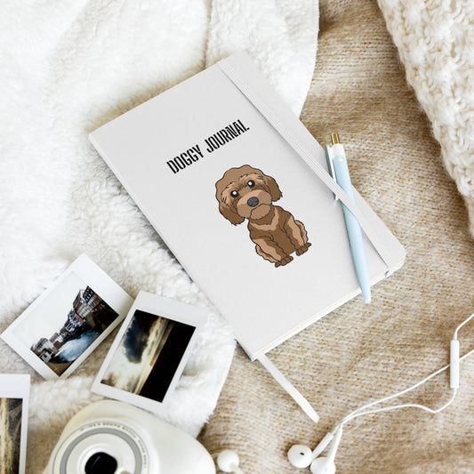 Cockerpoo - Hardcover bound notebook