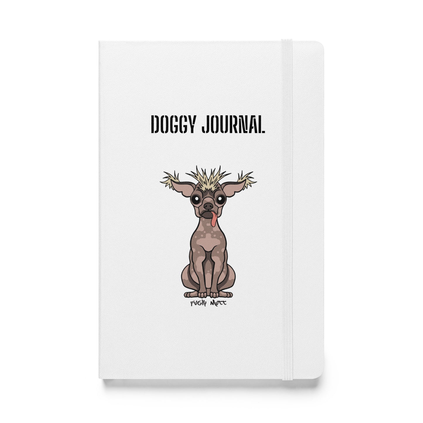 Fugly Mutt - Hardcover bound notebook