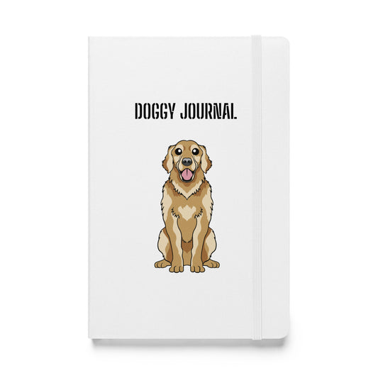 Golden Retriever - Hardcover bound notebook