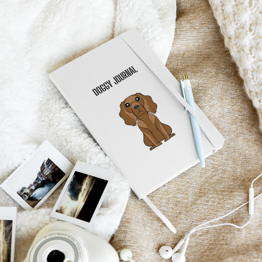 Cocker Spaniel - Hardcover bound notebook