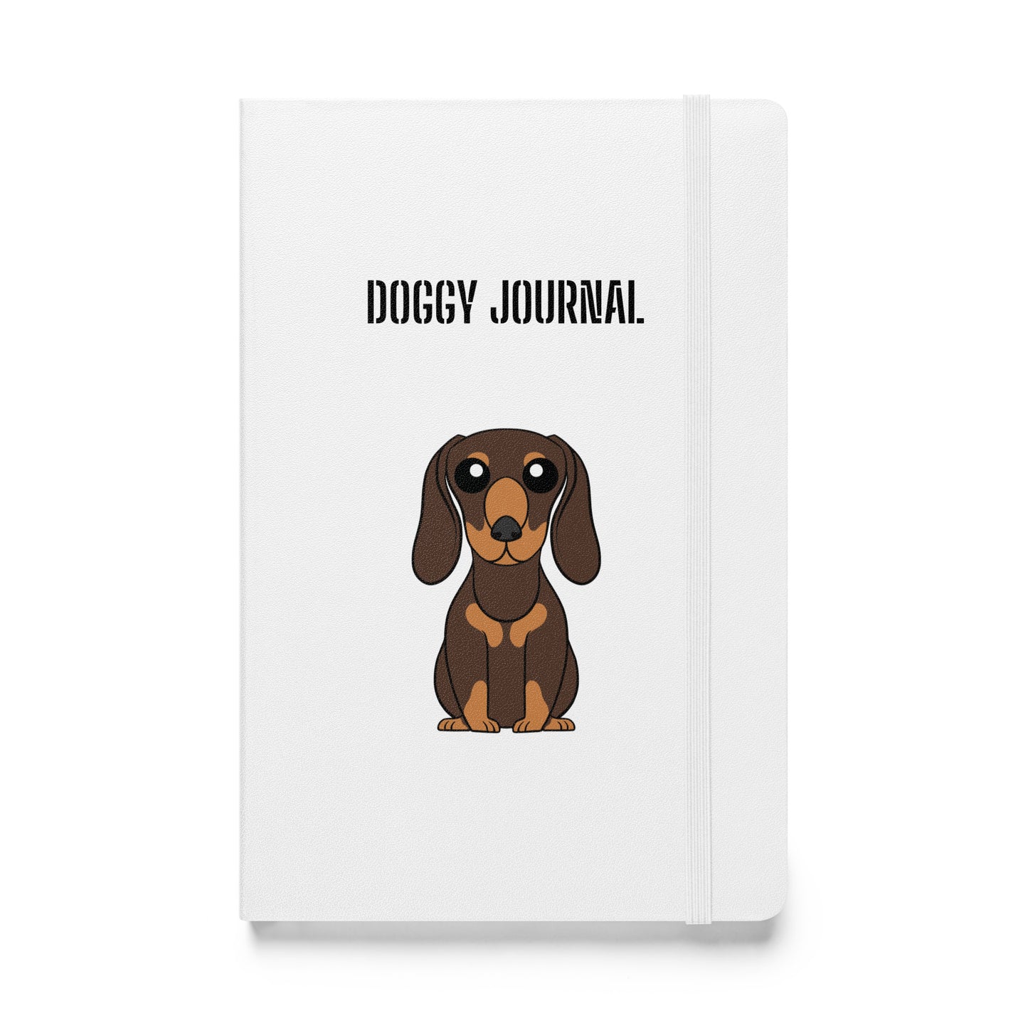 Dachshund - Hardcover bound notebook