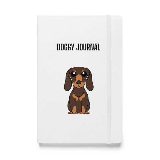Dachshund - Hardcover bound notebook