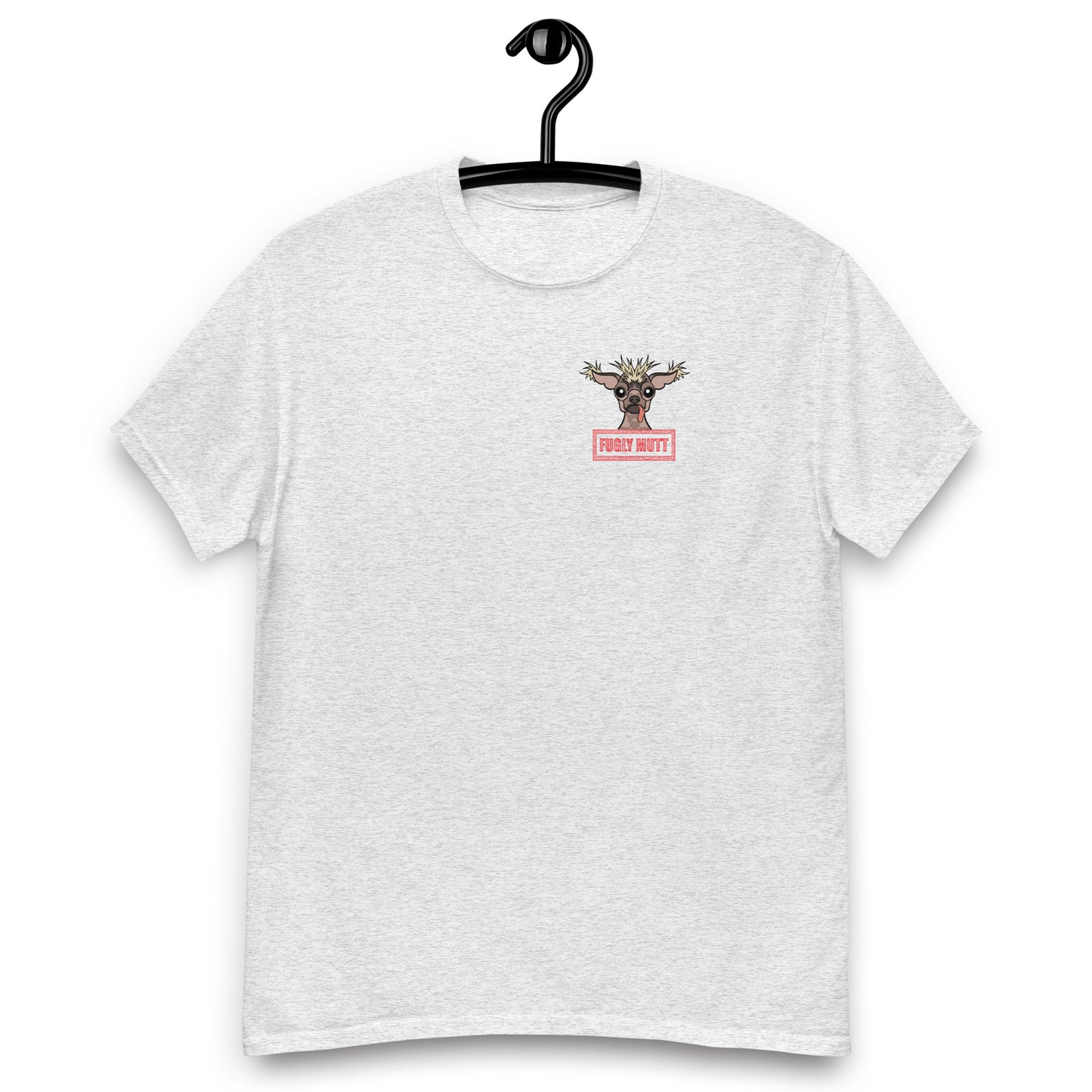 Fugly Mutt (Head shot, small) Men's classic tee